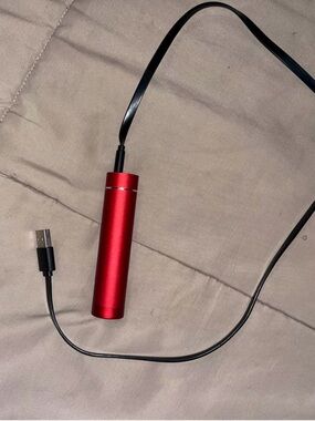 Mini Portable Charger RadioShack Portable Red Power Bank Tested Works Fine
